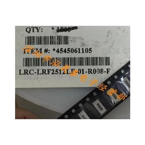 100PCS LRC-LRF2512LF-01-R008-F 2512 0.008R 8MR 1% 2W