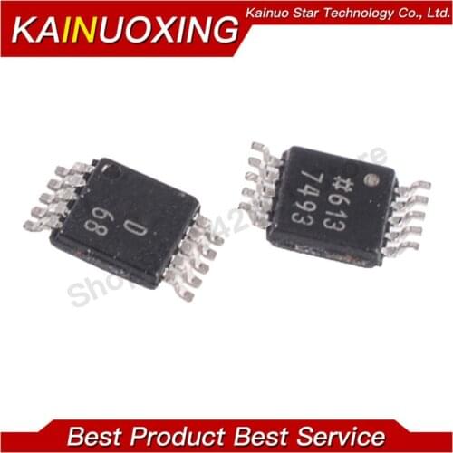 2PCS AD9833BRMZ MSOP10 AD9833BRM MSOP AD9833 SOP D68 SMD new and original