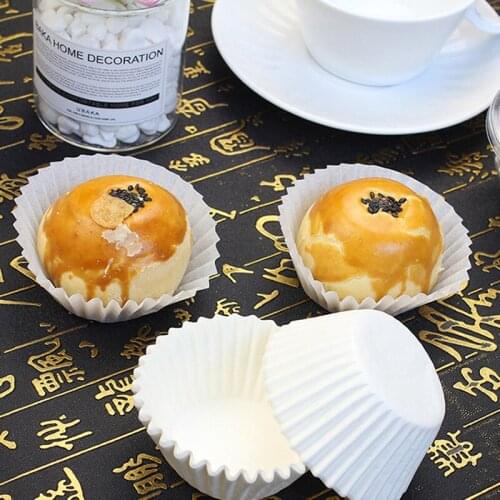 200pcs White Cupcake Cups Paper Cake Cups Baking Cups Liners Cupcake Case Paper Tray Cake Mold Cupcake Wrapper Liner Party Decor
