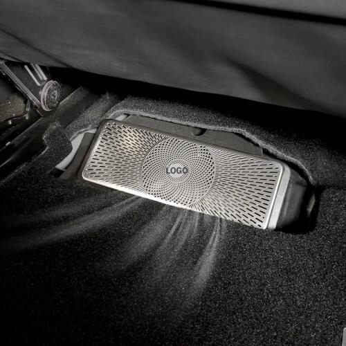 For 2020 2021 Tesla Model 3 A-pillar Horn Surround Back Front Rear Triangle Door Air Outlet Under Seat Speaker Posts Sticker