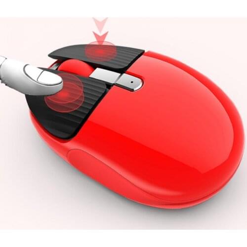 M106 Bluetooth 2.4GHz Wireless 1600DPI Rechargeable Mouse Computer Accessory