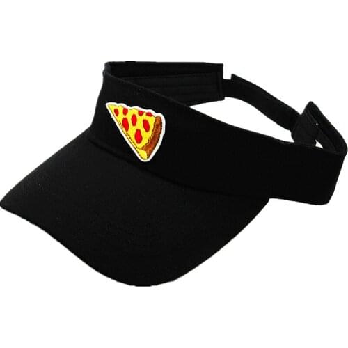 2020 new style personality Pizza embroidery Visors Baseball Cap Adjustable Snapback cap for men and women 118