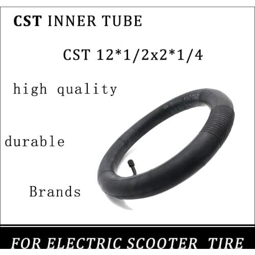 CST 12*1/2x2*1/4 Inner Tube for Electric Scooters Scooter Accessories High Quality and Durable Pneumatic Tire