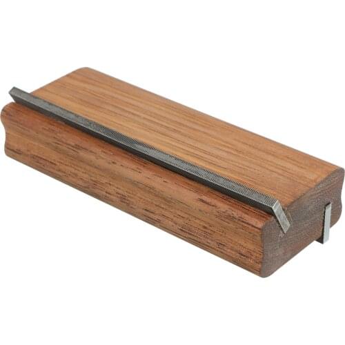 Merbau Log Guitar Fret End Beveling File 35-Deg and 90-Deg Dual-use Fret End Bevel-Flush Files Tool Luthier File Tools