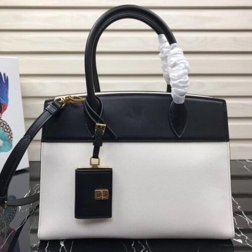 Leather large-capacity handbags fashion handbags ladies shopping bags