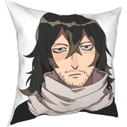 Animation style pillow cover printed linen pillow cover decorative throw pillow car sofa decorative pillowcase 45 * 45cm