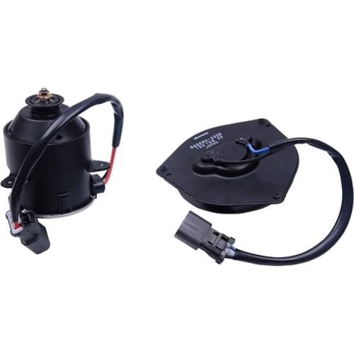 CAPQX 2PCS Radiator&Condenser Fan Motor &cooling fan motor 38616-PT0-003 19030-RAA-A01 For CRV RD5 RD7 2002 2003 2004 2005 2006