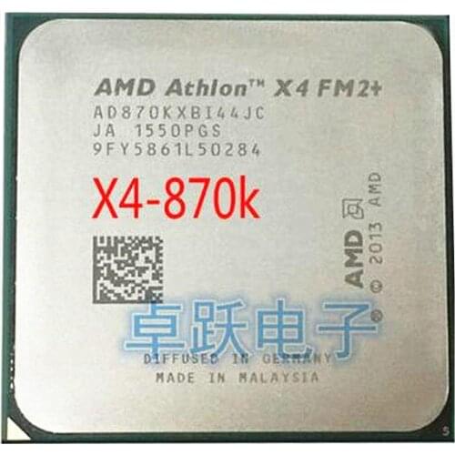 AMD AthlonII x4 870K CPU Processor Quad-Core 3.9GHz/95W Desktop FM2+ free shipping