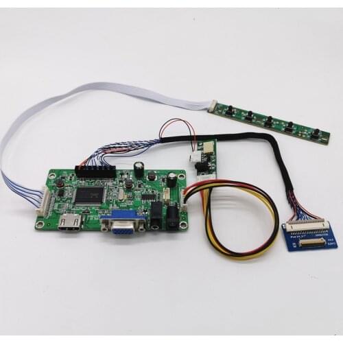 HDMI+VGA+AUDIO Controller Board for iPad 3 4 9.7“ LQ097L1JY01 LTL097QL01-A01/W01 2048x1536 EDP Signal 4 Lanes 51Pins LCD Displal