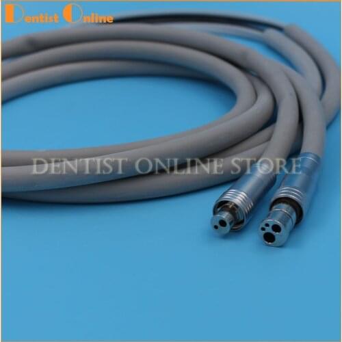 Dental 2/4 Holes Handpiece Hose Tube with Connector for High Speed Handpiece