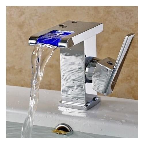Led basin faucet torneira led sink tap mixer bathroom faucet torneira banheiro basin tap basin mixer