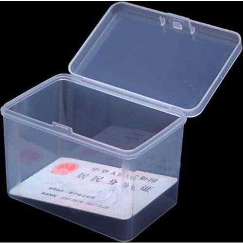 Packaging Small Box Chip Box Storage Transparent Plastic Small Product PP Material Candy Gadgets Box