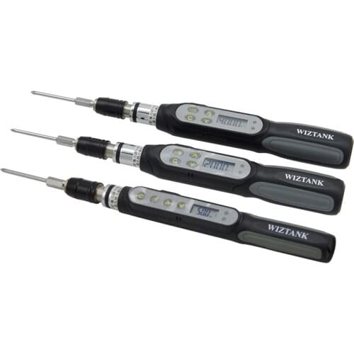 High-Precision Digital Torque Screwdriver 0.05-0.5 0.1-2 0.2-4NM Hex Hole Reach the Preset Value and Skid