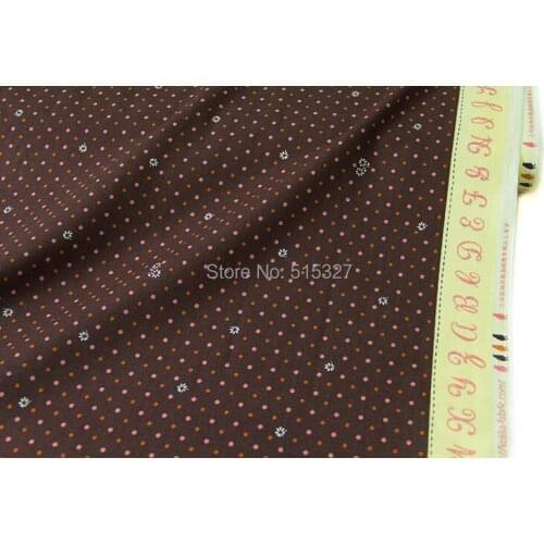 Half-Meter Japanese Kokka Patchwork Quilting Fabric for sewing Tilda Cloth Cotton Fabric Dot Pattern C
