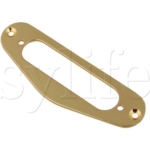 Gold Single Coil Pickup Surround Plate Mounting Ring for Guitar