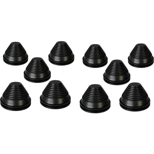 10Pc Firewall Plug Grommet Synthetic Rubber Grommets Wire Protection, 2.1Inch Inside Diameter 2.3Inch Drill Hole