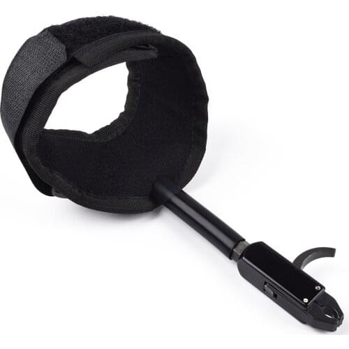 1X Release Aid Compound Bow Archery Caliper Thumb Release Aid Shooting Trigger Wrist Strap Free shipping