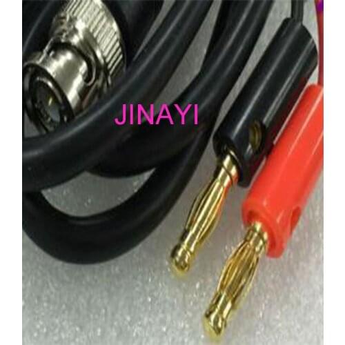 2pcs 1m BNC Plug Male To 4mm Banana Plug Lead Probe Q9 Test Cable Connector