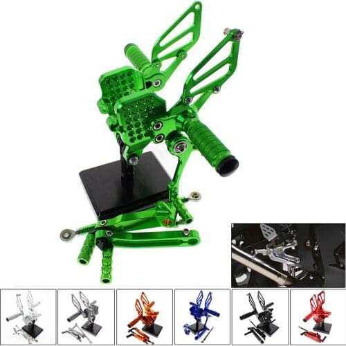 CNC Del Motociclo Pedane Regolabili Posteriori Set Spina Del Piede For Ducati 749 999