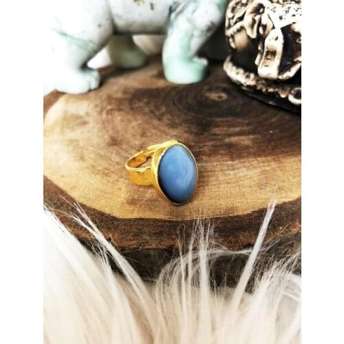 Dr Stone Natural Stone Women 'S Agate Stone Ring DSN36 372884631