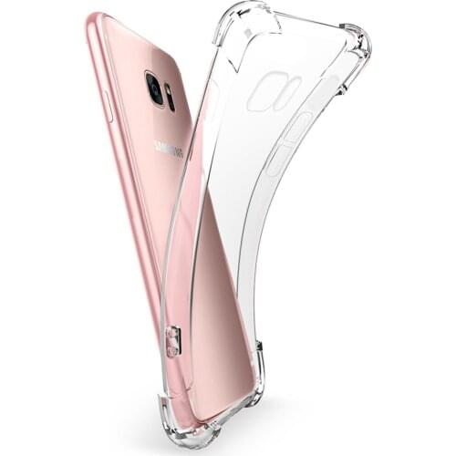 Premium Hybrid Shockproof Clear Soft Silicone TPU Phone Case Cover for Huawei P10 P20 P30 P30 Pro P40 P40 Lite P40 Pro P Smart