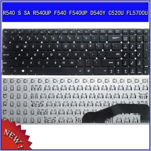 Laptop Keyboard For ASUS R540 S SA R540UP F540 F540UP D540Y C520U FL5700U Notebook Replace US/RU Keyboard