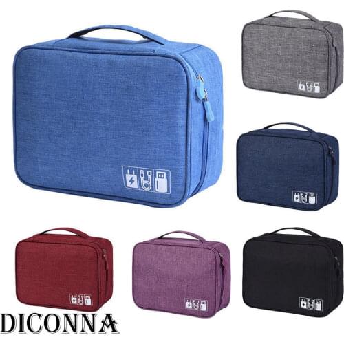Multi Faction Electronics Accessories Waterproof Travel Storage Bag Bag Cable USB Drive Case