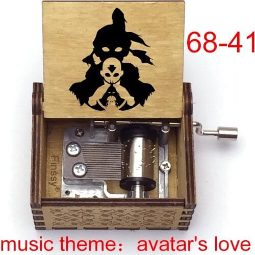 Music theme avatars love anime avatar The Last Airbender Decorative home office Musical Boxes Gift for tv fans family kids toy