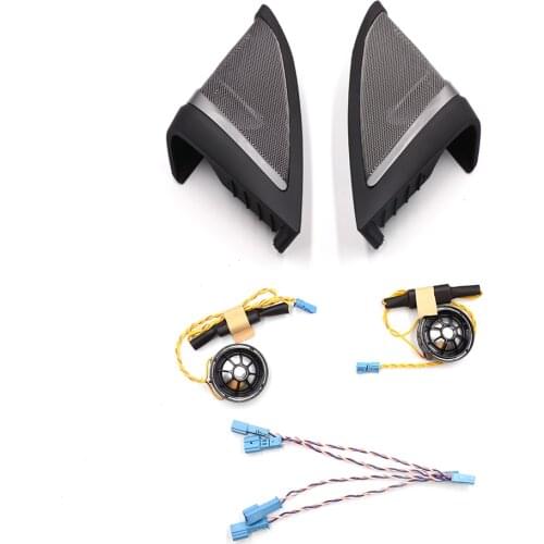 Tweeter cover trim fit for BMW G30 car front door side speaker audio trumpet head treble high range twitter horn frame upgrade