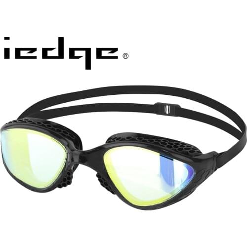 Barracuda Iedge Swimming Goggles K945 Mirror Lenses Honeycomb-structured Frame/Seals Triathlon UV Protection for Adults #94510
