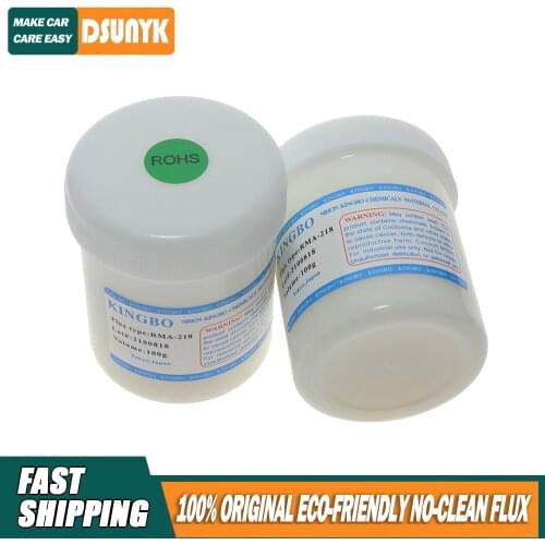 Original Japan KINGBO-RMA-218 flux soldering oil BGA solder paste Flux rosin 100g BGA Soldering Rework
