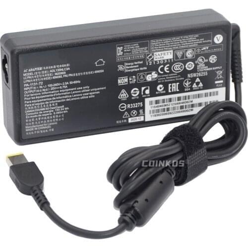 Genuine 135W Power Adapter Charger for Laptop, Noteook Power Supply For Lenovo Ideapad 700-15ISK 80RU Y700-15ACZ Y700-17ISK 80Q0