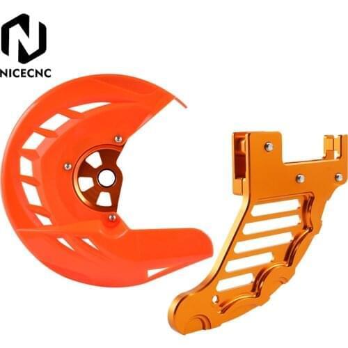 Front Rear Brake Disc Guard Protector for KTM EXC EXCF SXF SX XC XCF 125 200 250 300 350 400 450 525 530 2016-2021 2020 2019