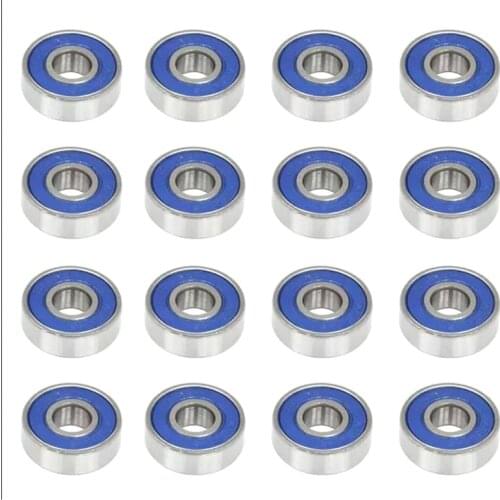 608Rs Blue Cover Bearing, Bearing Steel Miniature Bearing, High Quality Ball Bearing