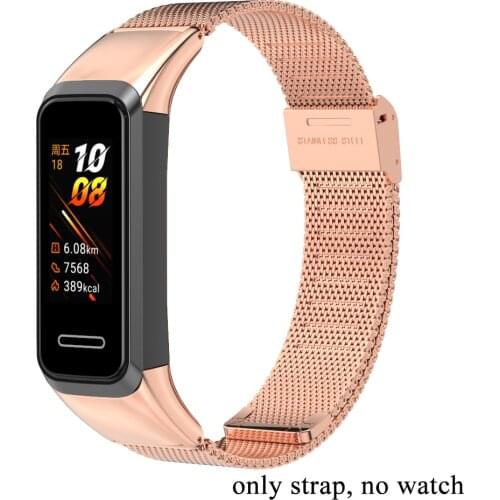 For Huawei Band 4 Strap Metal Bracelet For Huawei Band 5i Stainless Steel Bracelets Milanese Replacement Accessories