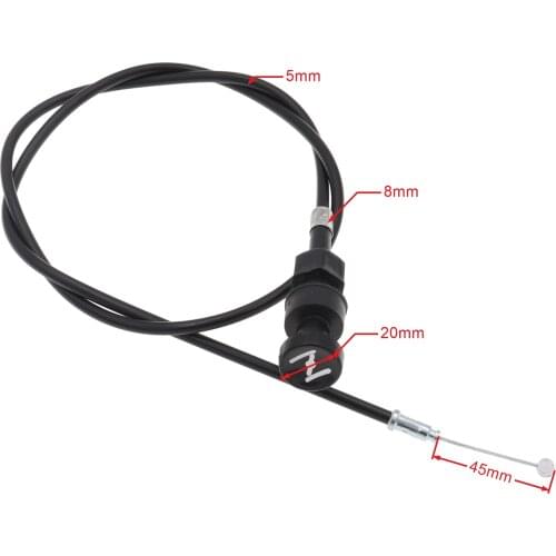 905mm Carb Carburetor Push Pull Choke Throttle Cable For Yamaha PW80 1981 Pit Dirt Motor Bike Motorcycle Motocross