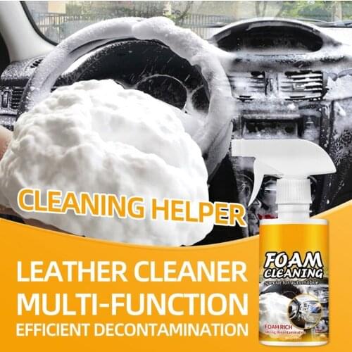 All-Purpose Bubble Cleaner Kitchen Grease Cleaner No Rinsing Is Required Multi-Purpose for Couches Car Seat Sofa Foam Cleaner