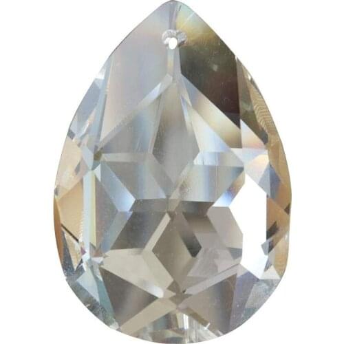 10-Pcs Grid Shape Crystal Lighting Ball Clear Chandelier Crystals DIY Pendants Lamp Parts Suncatcher Hanging Drops