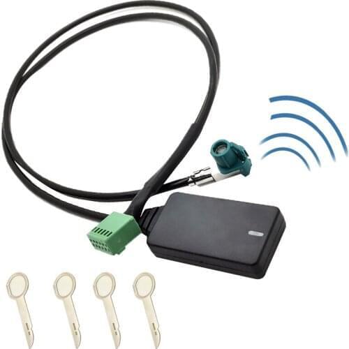 12 Pin 12V Car Wireless AUX Bluetooth 5.0 Adapter Hands Free Auto Bluetooth Car Kit o Cable for A3 A4 B8 B6 A6 C6 B7 C6