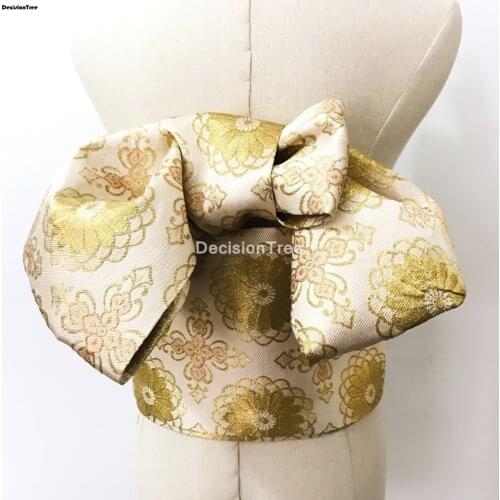 2021 asian japanese kimono tassel obi dress for women belt japanese kimonos hanfu ancient ethnic wind waist belt cummerbunds