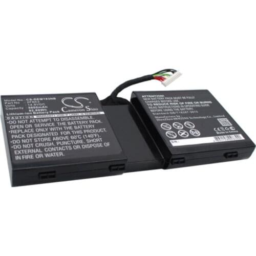Cameron Sino 5600mah battery for DELL Alienware 17 18 M17X R5 M18X R3 02F8K3 0G33TT 0KJ2PX 2F8K3