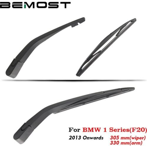 BEMOST Auto Car Rear Windshield Wiper Arm Blades Soft Natural Rubber For BMW 1 Series(F20) 305MM 2013 2014 2015 2016 2017 2018