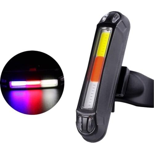 For Cycling LED Taillights USB Rechargeable Bicycle Safety Warning Lamp Bike MTB Accessories Front Rear Tail Light Bicycle Light