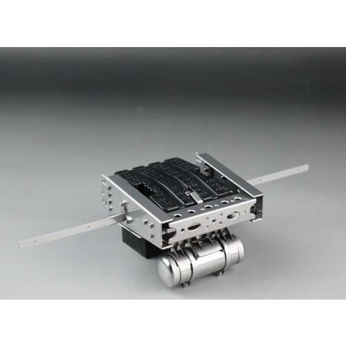 Rc Car Toys Tamiya 1/14 Rc Truck Mercedes Actros Tractor 3363 56348 54 Metal Tail Beam + Battery Case + Gas Tank + Fixed Bracket