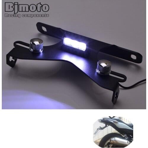 Motorcycle Rear License Plate Bracket Mount With Plate turn Signal LED Tail Light For BMW S1000RR 2009-2018 S1000R HP4 S 1000 R