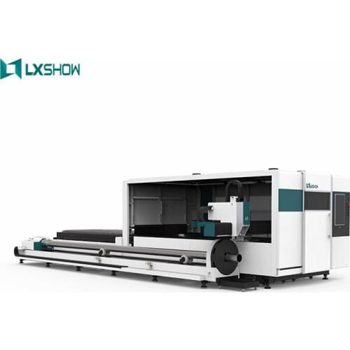 Pipe And Plate Fiber Laser Cutting Machine With Cabinet Protection 1000w 2000w 3000w