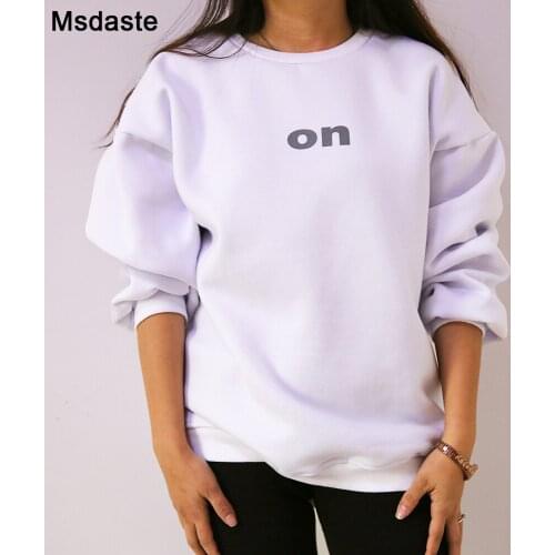 Женские толстовки с надписями MsDaste China At AliExpress