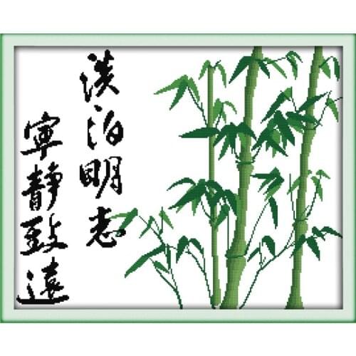 Motto cross stitch kit 14ct 11ct print canvas stitching embroidery DIY handmade needlework