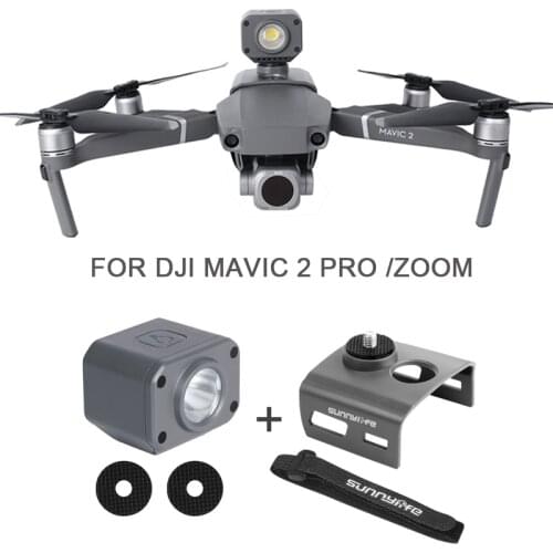 Night Flight LED Light for DJI Mavic 2 Pro Zoom Drone Lighting Searchlight Flashlight With Mount Bracket drone Accessories