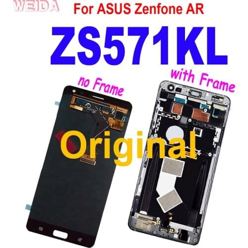 5.7 '' Original LCD For ASUS Zenfone AR ZS571KL LCD Display Touch Screen Digitizer Assembly with Frame for ASUS ZS571KL LCD